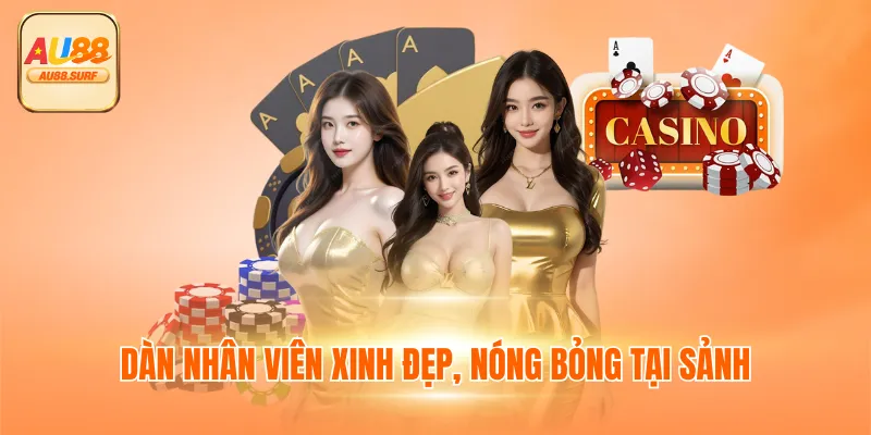 Sảnh AE SEXY - Ưu Điểm & Top 4 Trò Chơi Chất Lượng 2025 3 Dàn nhân viên xinh đẹp, nóng bỏng tại sảnh