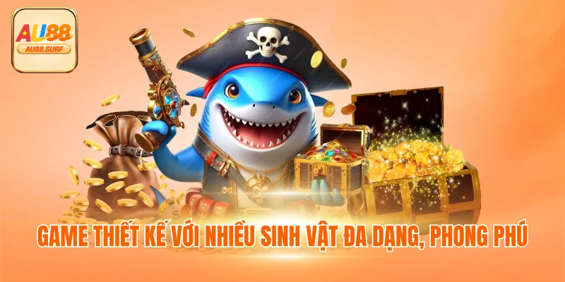 Bắn Cá H5 - Ưu Điểm Nổi Bật Và Mẹo Chơi Thắng Nhanh 3 Game thiết kế với nhiều sinh vật đa dạng, phong phú
