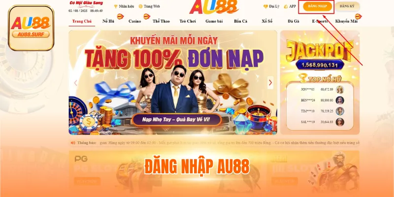 Đăng Nhập AU88 - Hướng Dẫn, Lưu Ý Và Lỗi Thường Gặp 1 Đăng Nhập AU88 - Hướng Dẫn, Lưu Ý Và Lỗi Thường Gặp