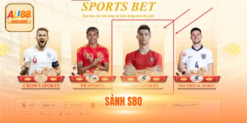 Sảnh SBO - Nhà Cung Cấp Thể Thao AU88 Uy Tín Đến Từ Singapore 1 Sảnh SBO - Nhà Cung Cấp Thể Thao AU88 Uy Tín Đến Từ Singapore
