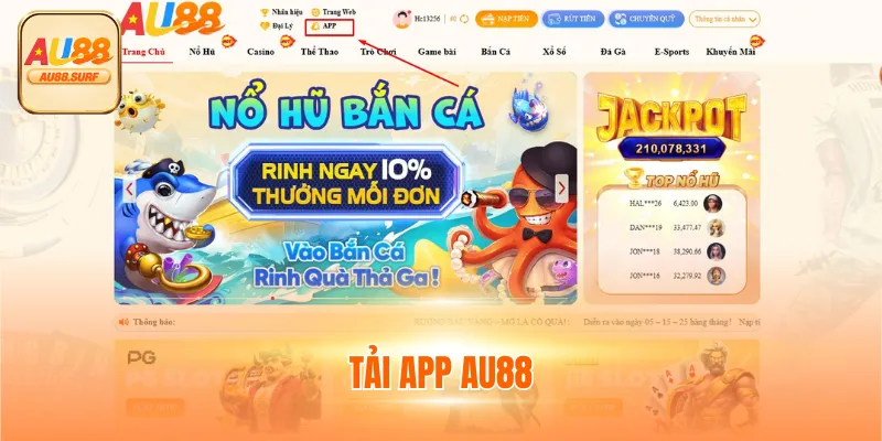 Tải App AU88 - Quy Trình Chi Tiết Dễ Thực Hiện 2025 1 Tải App AU88 - Quy TrìnhChi Tiết Dễ Thực Hiện 2025